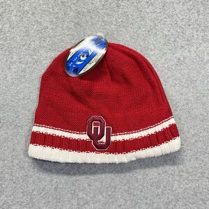 Oklahoma Sooners Knit Skull Cap Beanie Hat Logo Top of the World NCAA NEW NWT